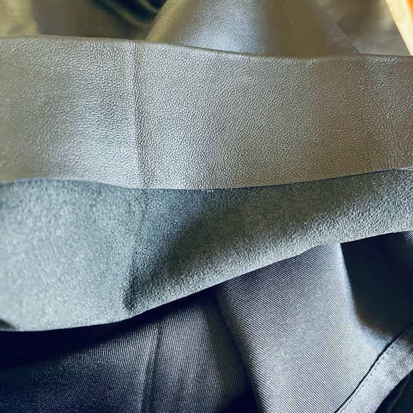 NWT $895 Vince Genuine Leather Shorts. Size4. Fits ( 4- 6), 100% Lamb Leather - Picture 9 of 13